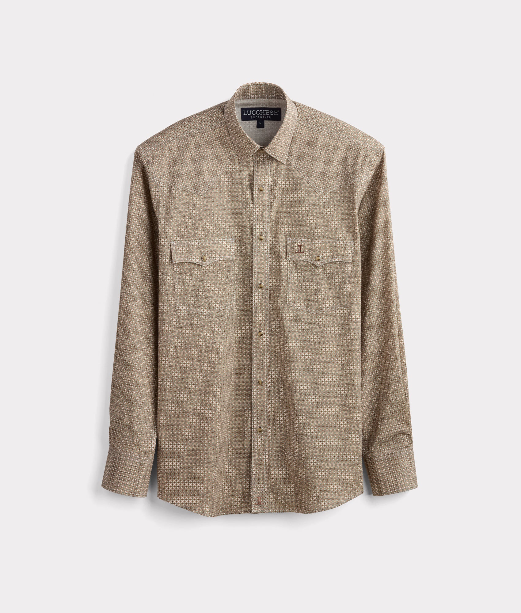 El Paso Cowboy Fit :: Olive/Brick/White Floral