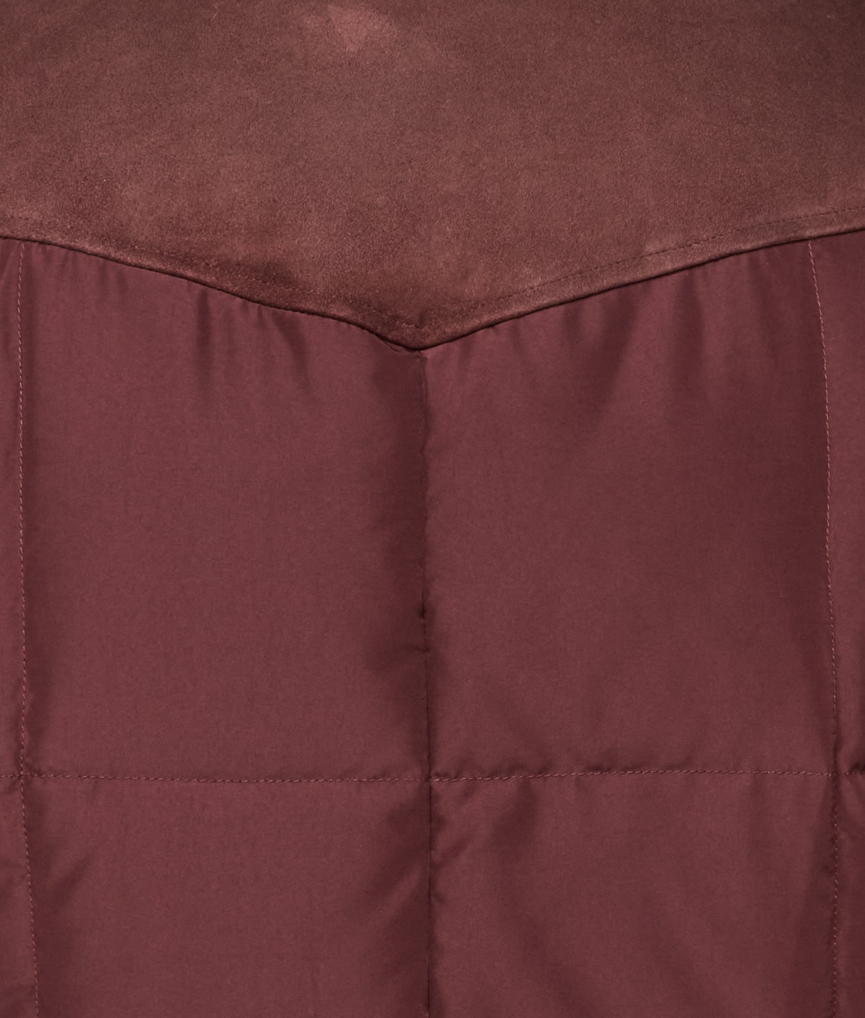 John Puffer Vest :: Wine - Image 4