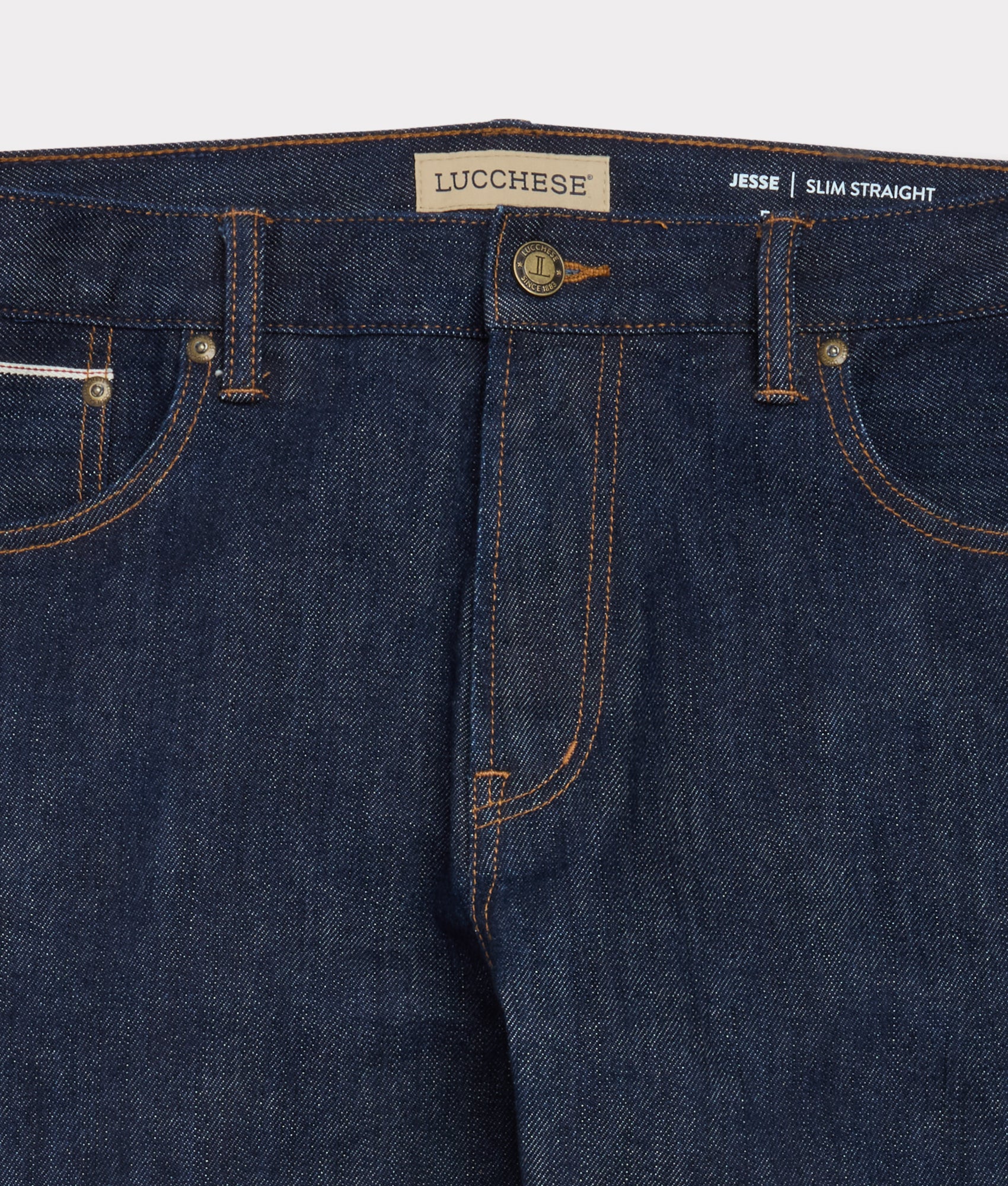 Jesse Men's Slim Straight Jean :: Cavalry Blue - Image 4