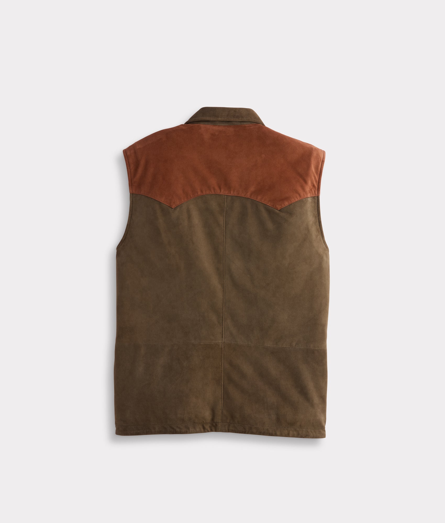 Rit Two-Tone Vest :: Olive - Image 3