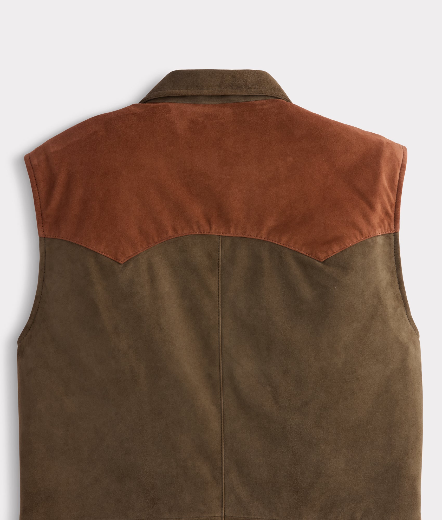 Rit Two-Tone Vest :: Olive - Image 6