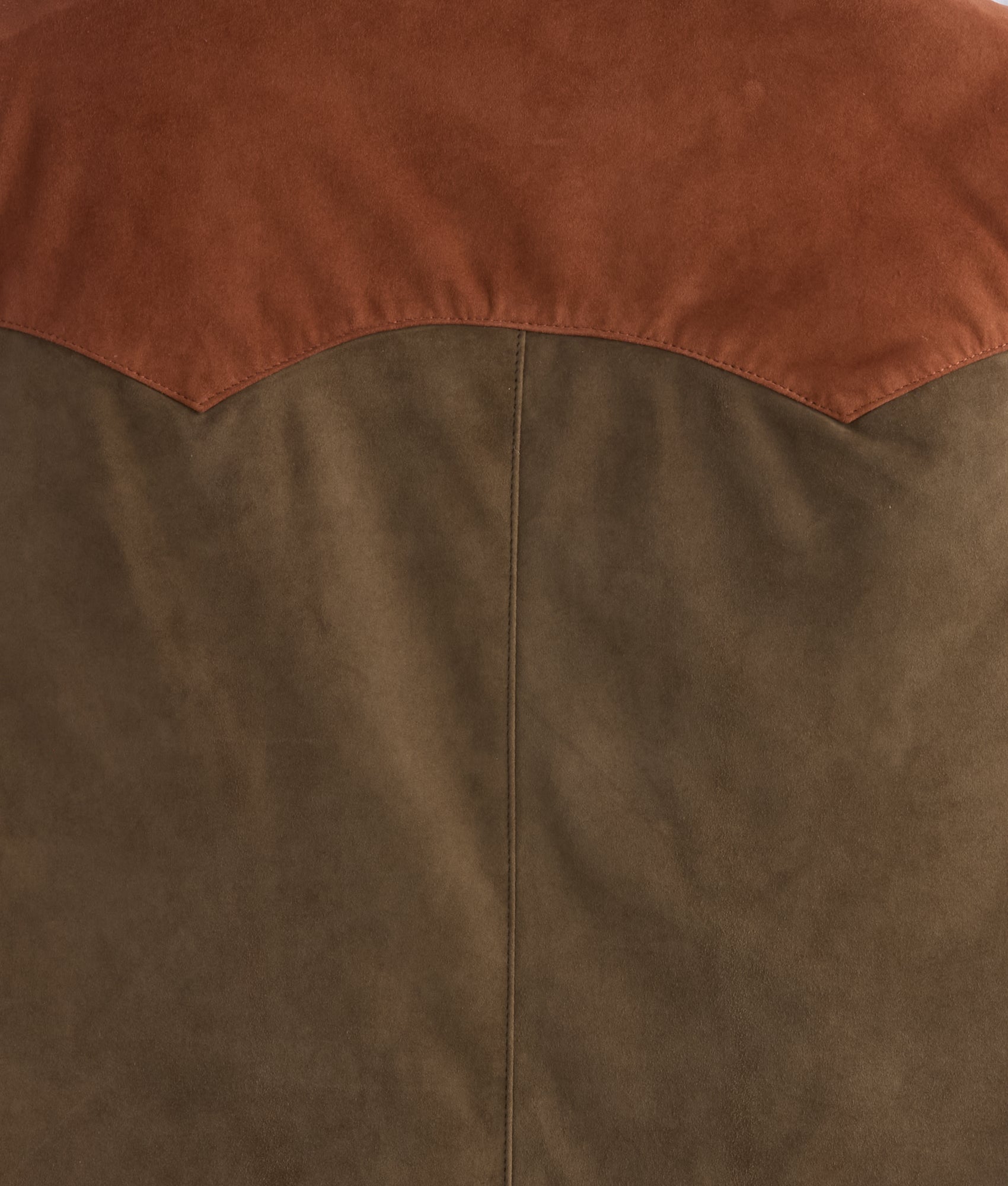 Rit Two-Tone Vest :: Olive - Image 8