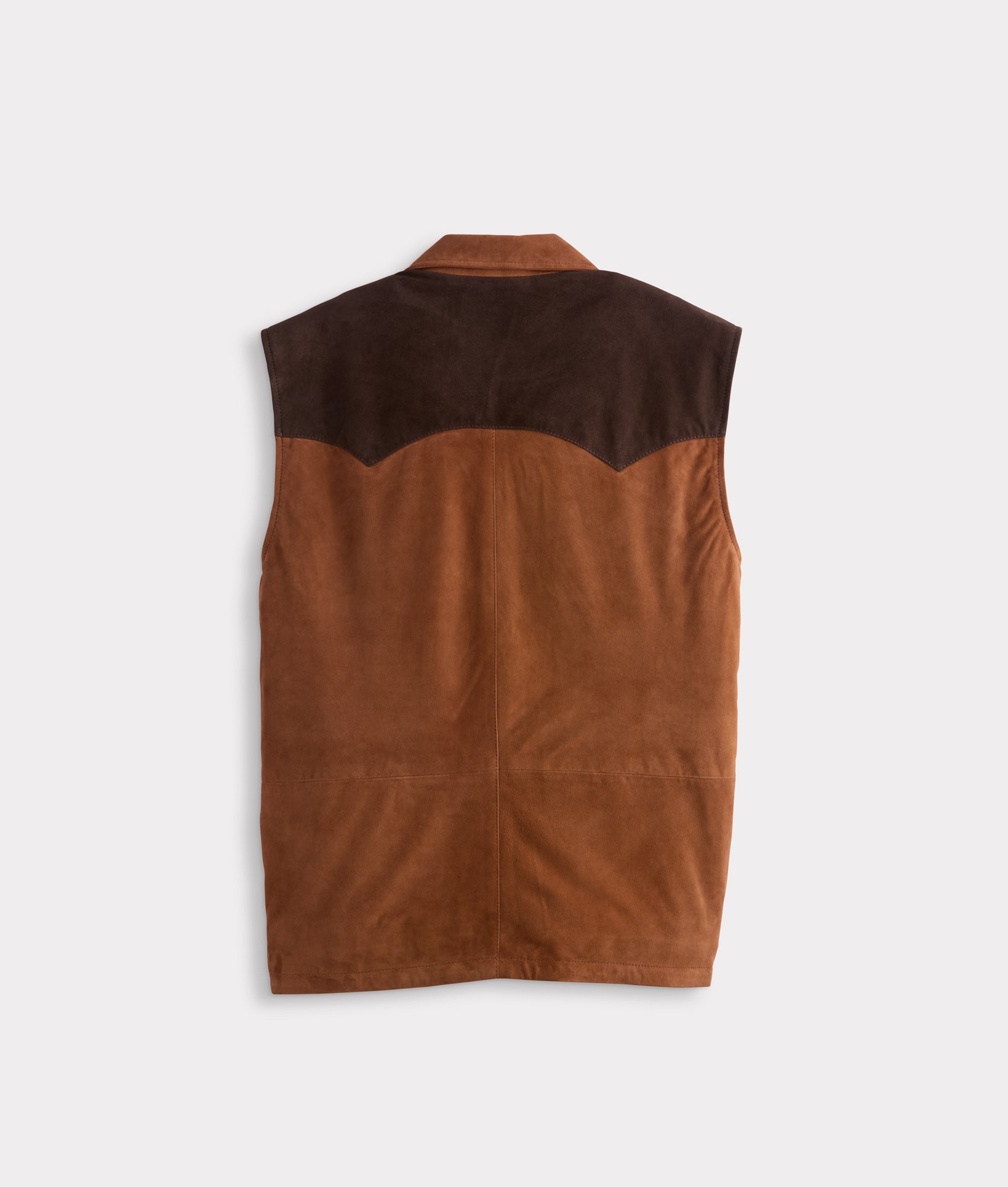 Rit Two-Tone Vest :: Brown - Image 3