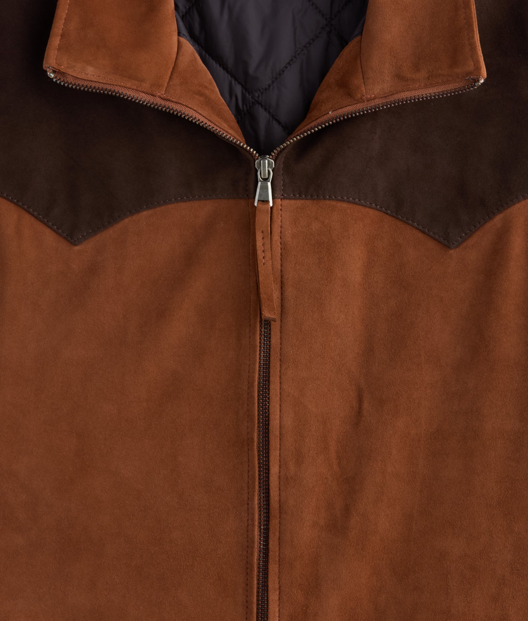 Rit Two-Tone Vest :: Brown - Image 4