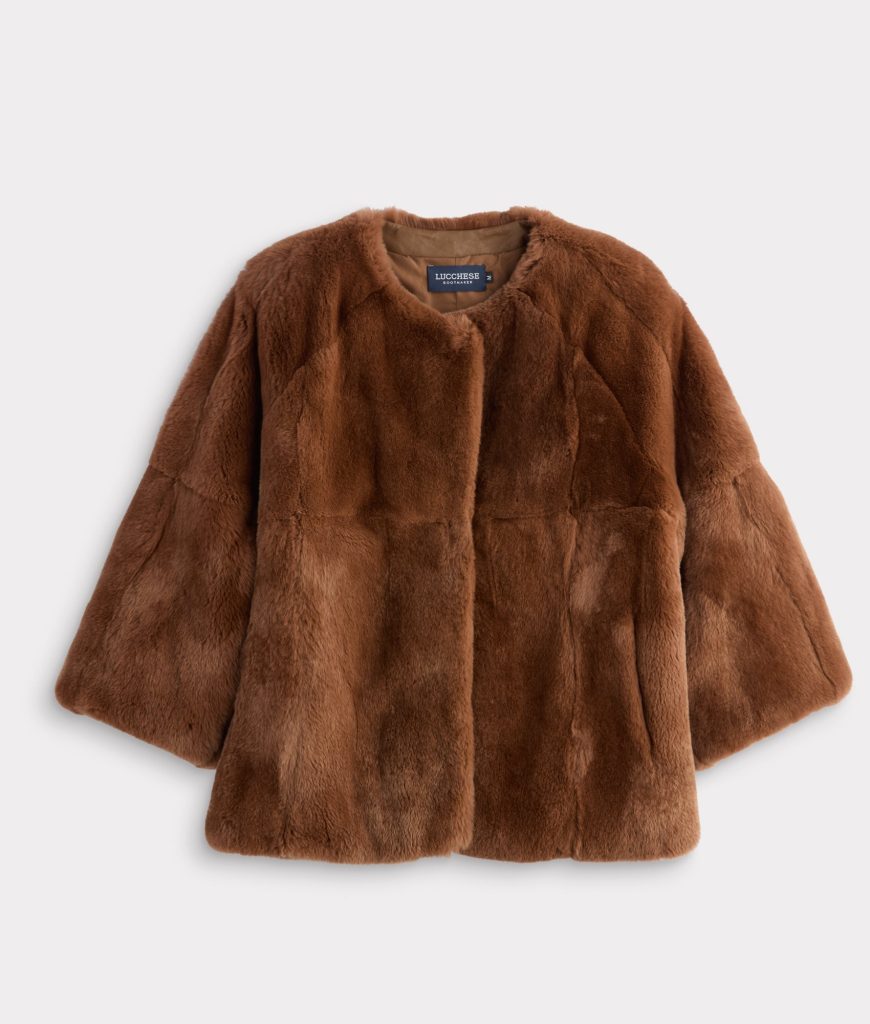 Dahlia Fur Coat :: Nutmeg