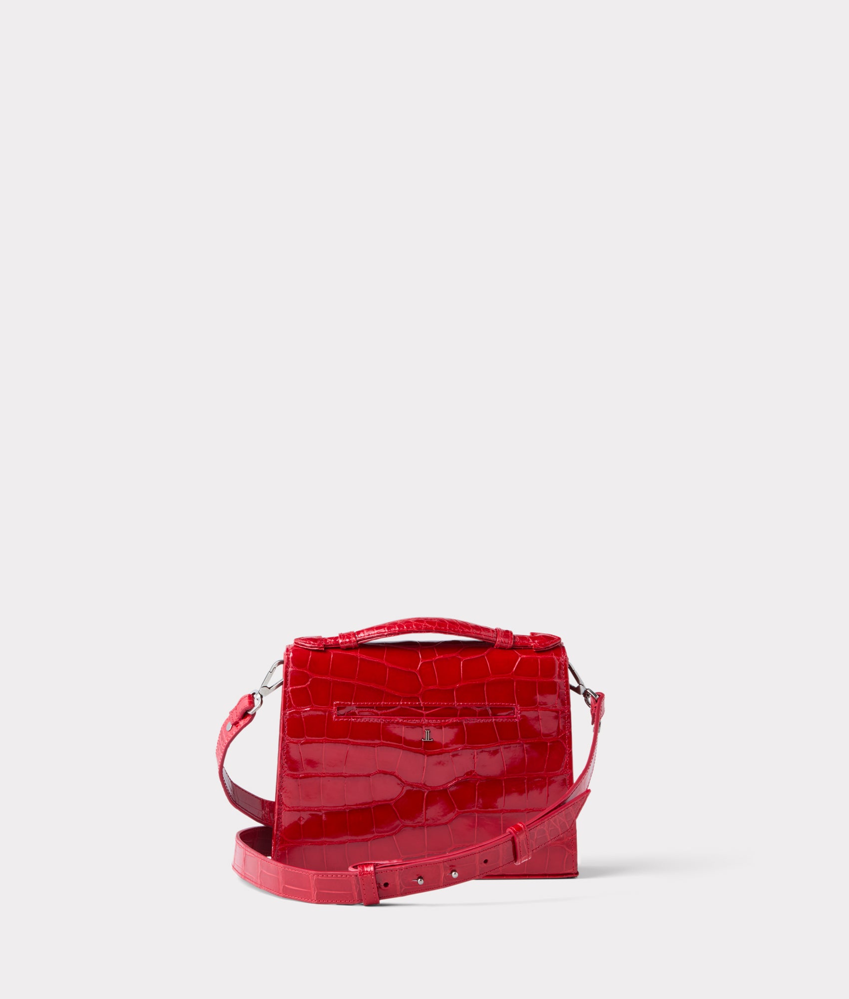 Dolly Exotic Western Satchel :: Cherry Red - Image 2