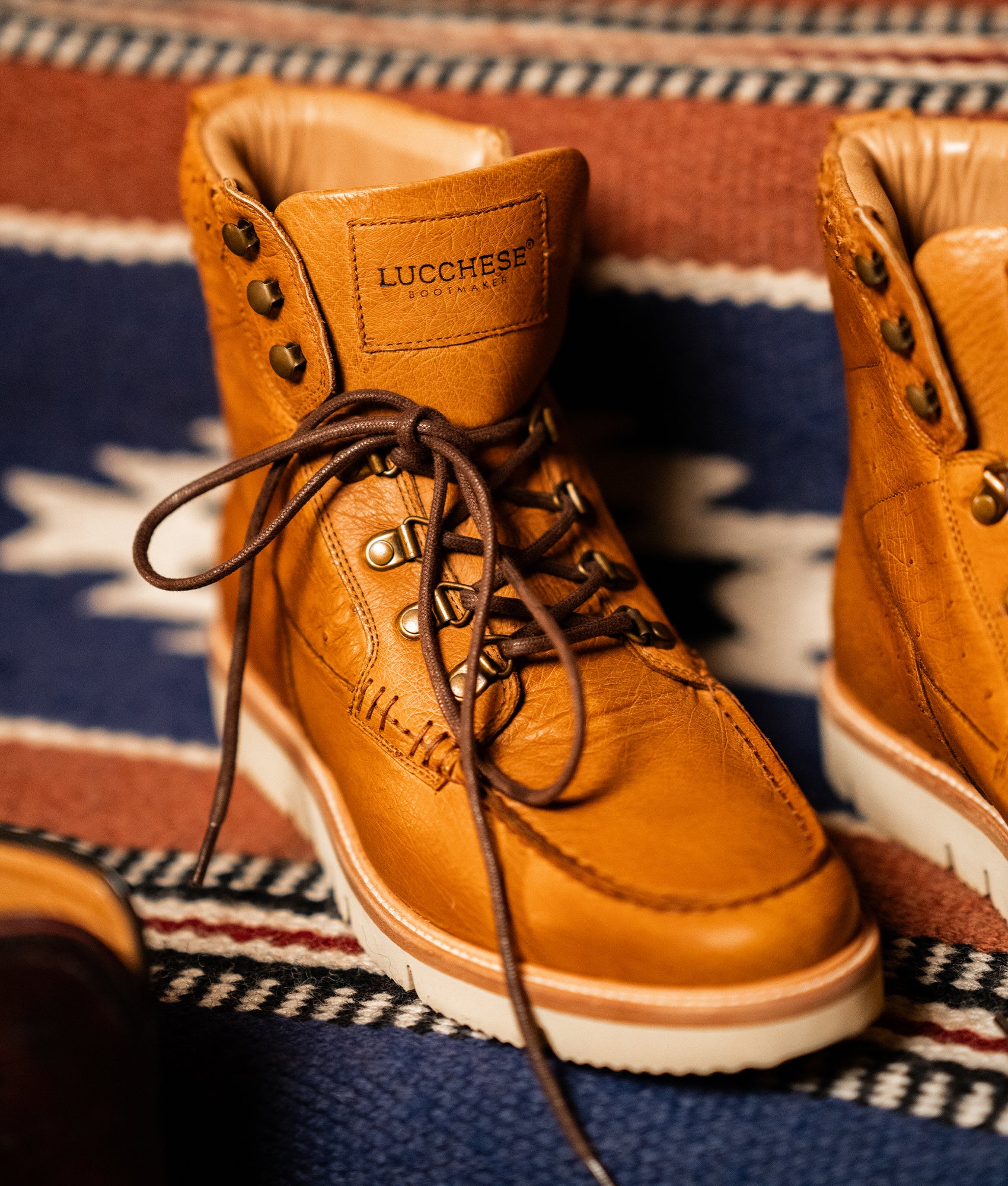 Ridgeline Exotic Lace Up Boot :: Barnwood - Image 9