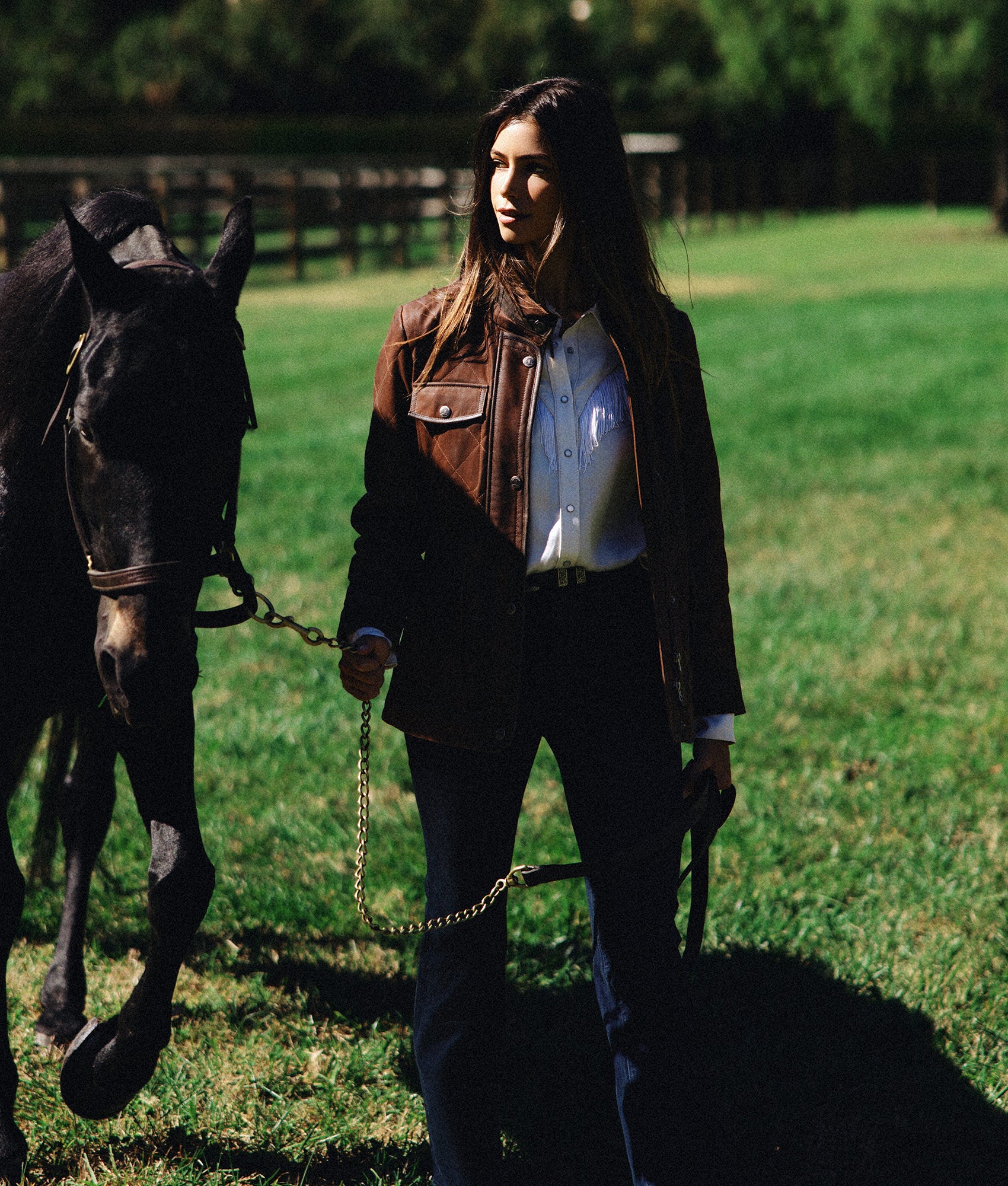 Wasatch Quilted Leather Jacket :: Bourbon - Image 8