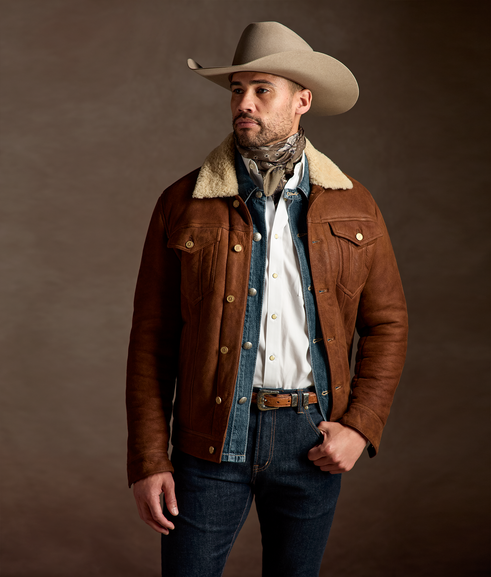 El Paso Cowboy Fit :: White - Image 2