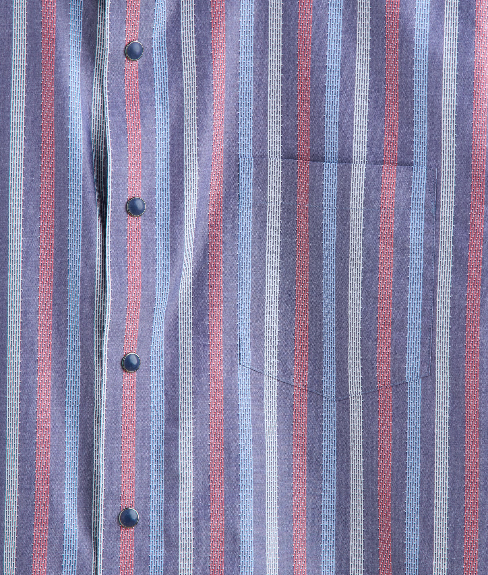 Lucchese x Parker McCollum Short Sleeve Snap :: Purple/Red/Blue Multi - Image 7
