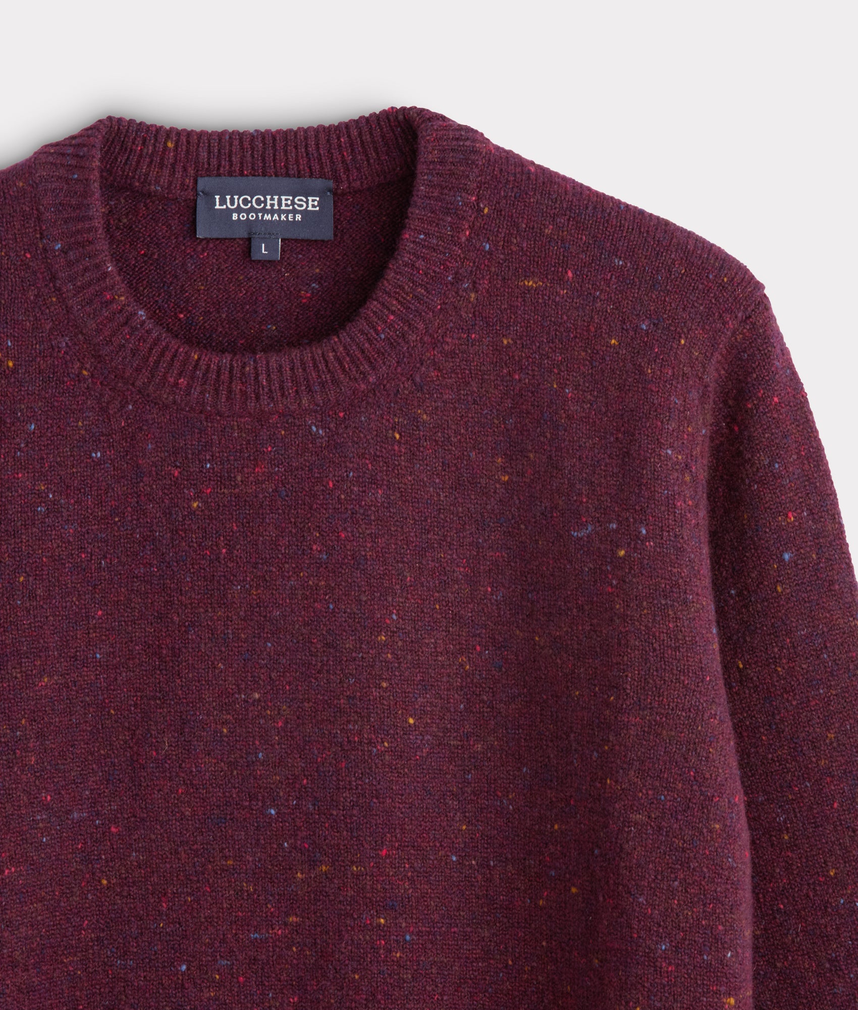 Blake Donegal Sweater :: Black Cherry - Image 4