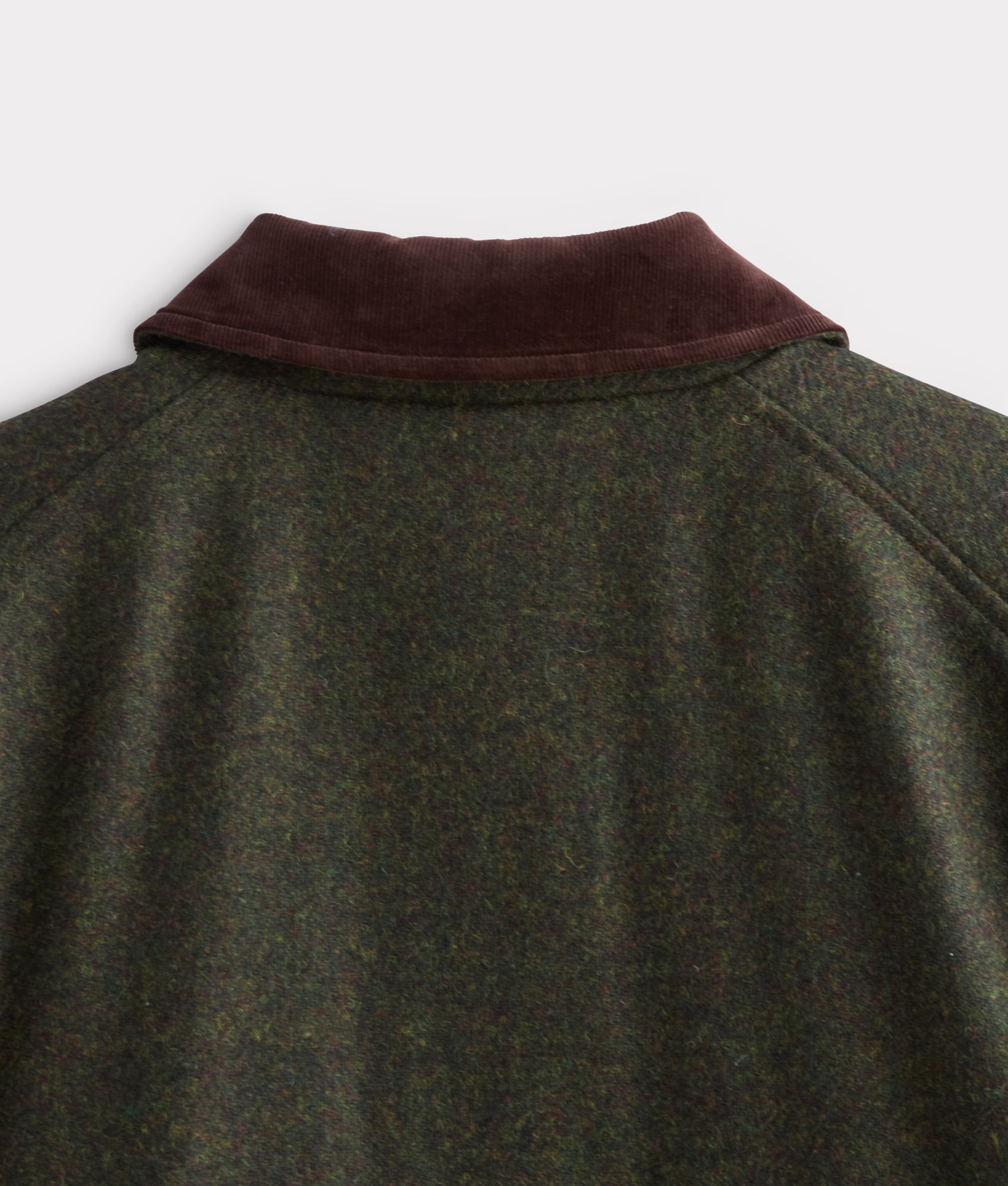 Charles Shetland Wool Jacket :: Forest Green - Image 5