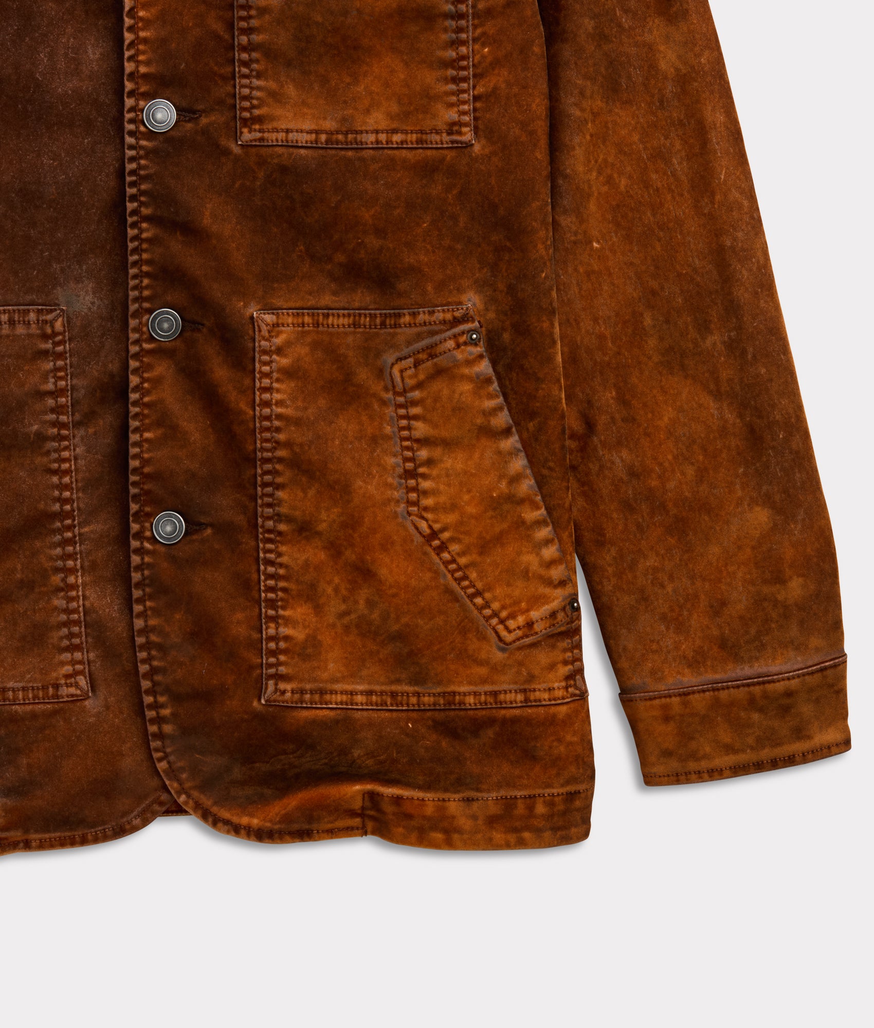 Tennessee Velvet Jacket :: Ginger - Image 6
