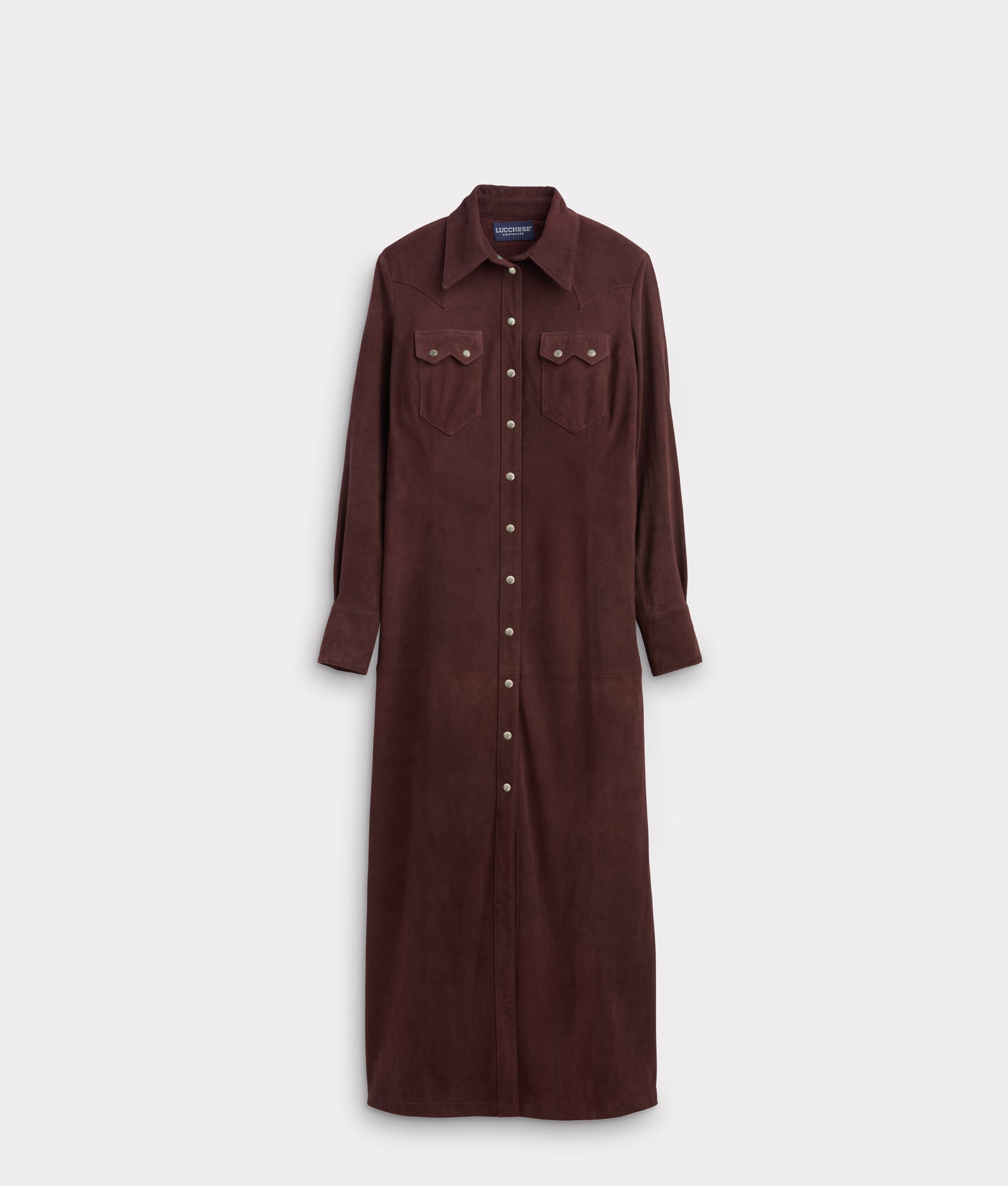 Delilah Suede Duster :: Chocolate