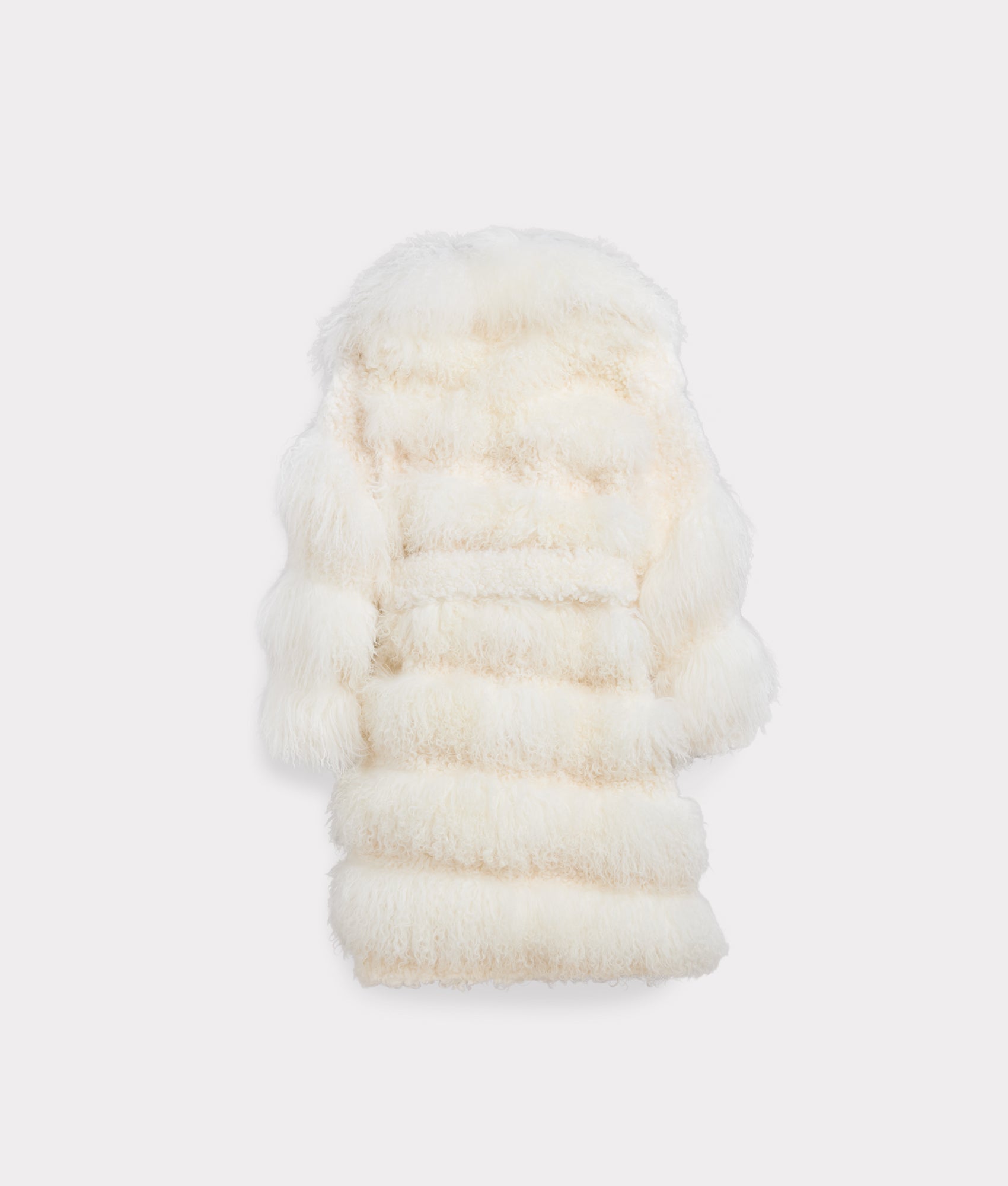 Anne Fur Coat :: White - Image 3