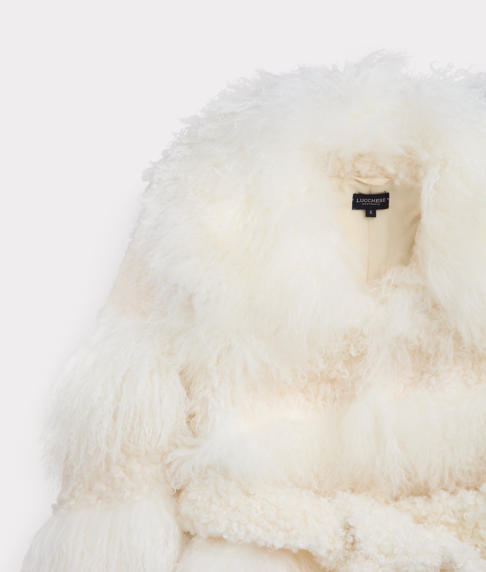 Anne Fur Coat :: White - Image 6