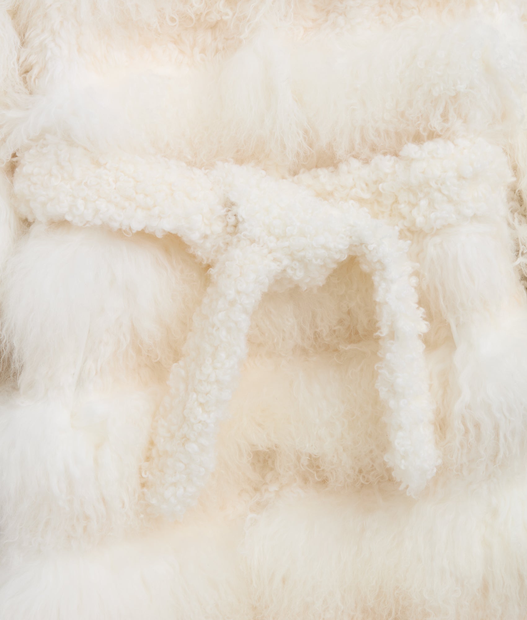 Anne Fur Coat :: White - Image 7