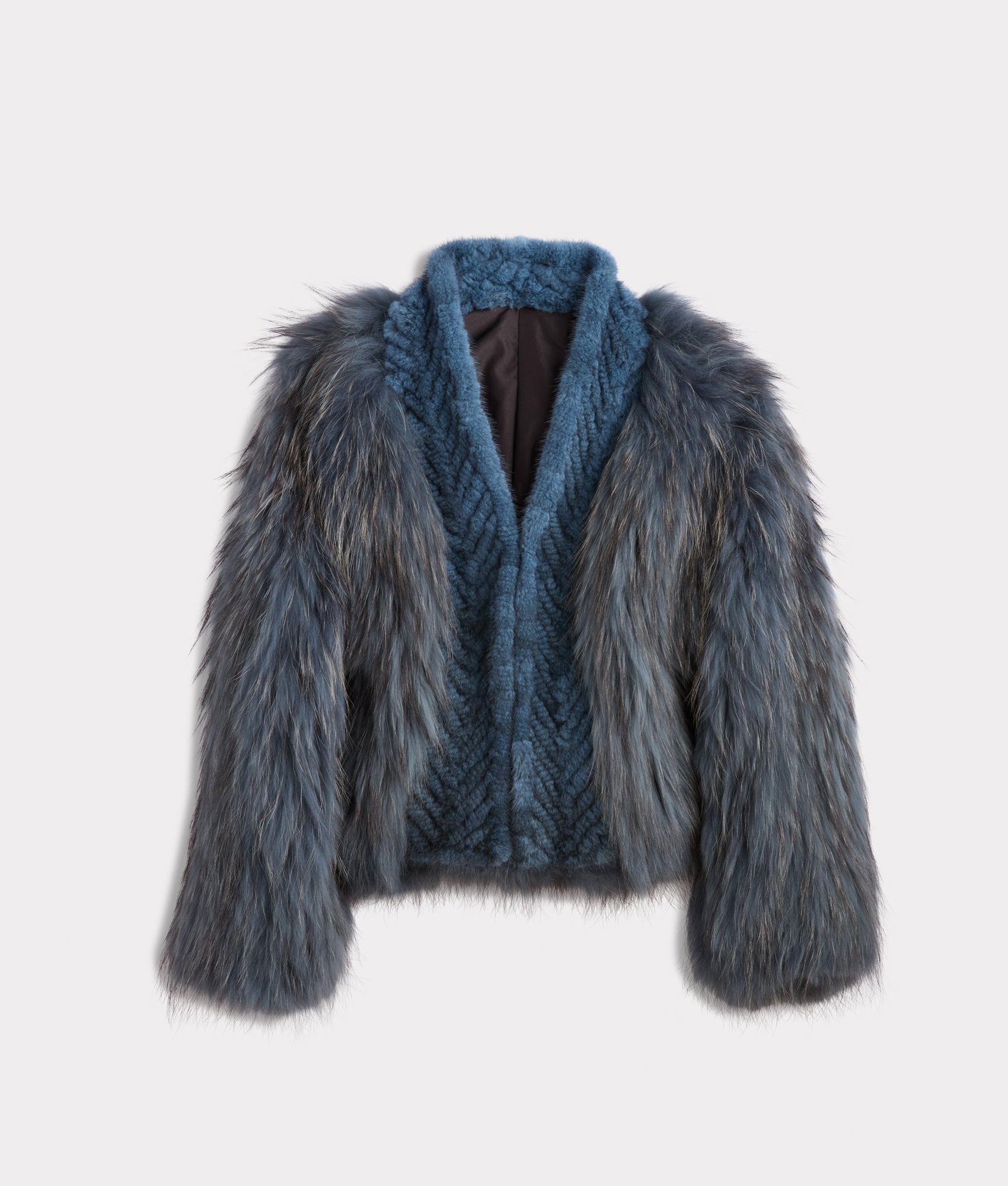 Janine Fur Jacket :: Turquoise