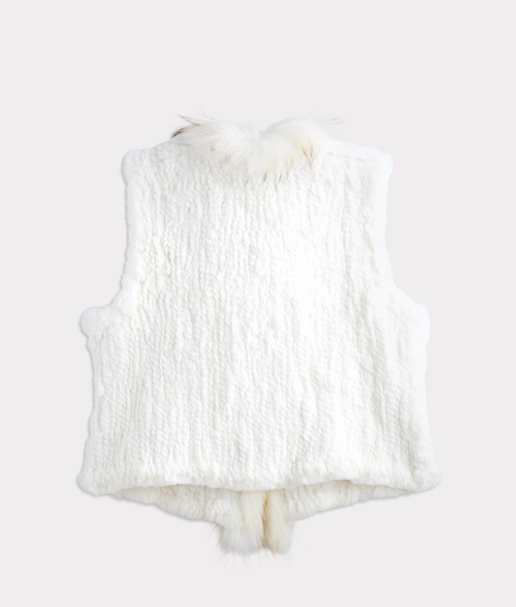 Elysian Fur Vest :: White - Image 2