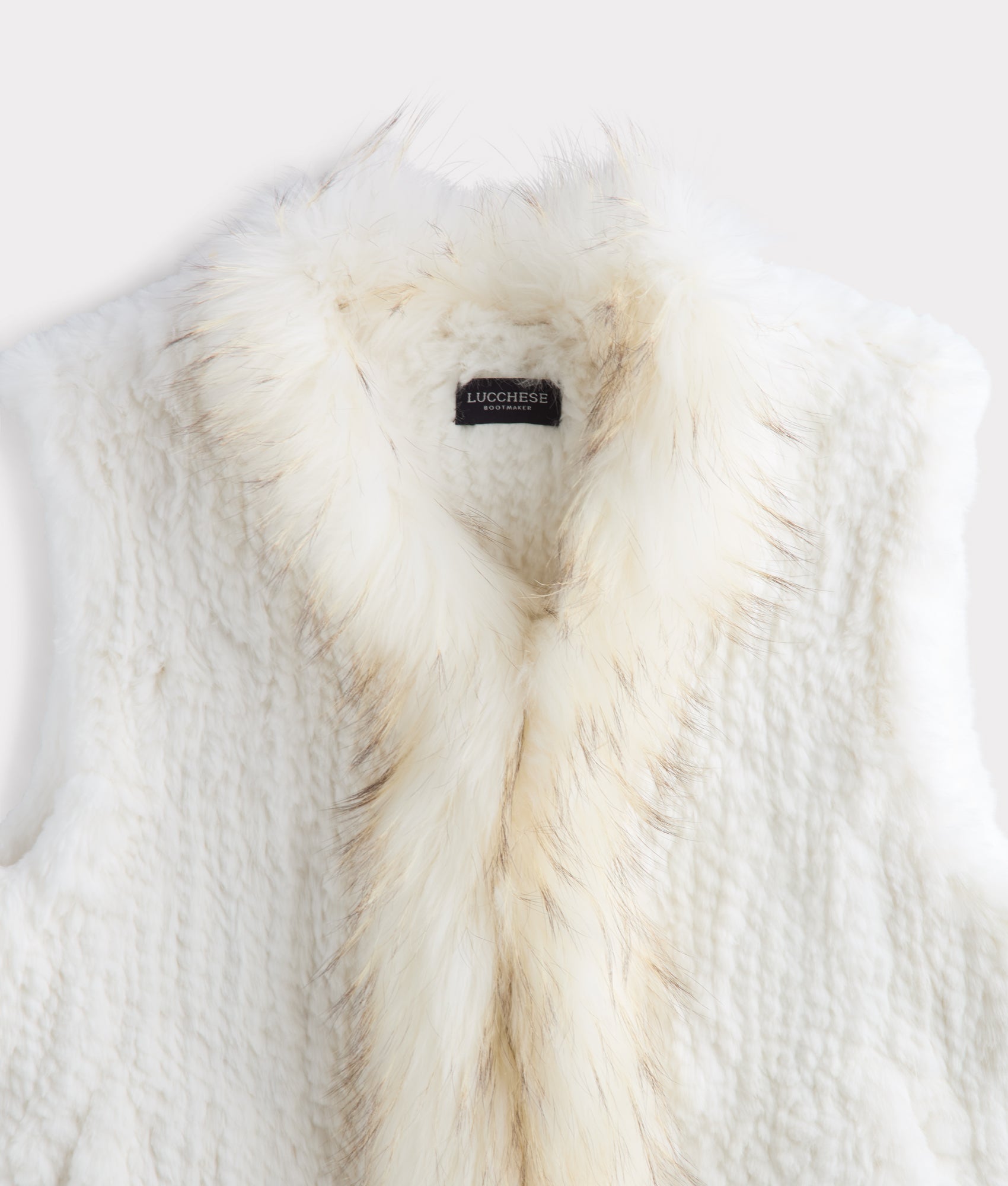 Elysian Fur Vest :: White - Image 3