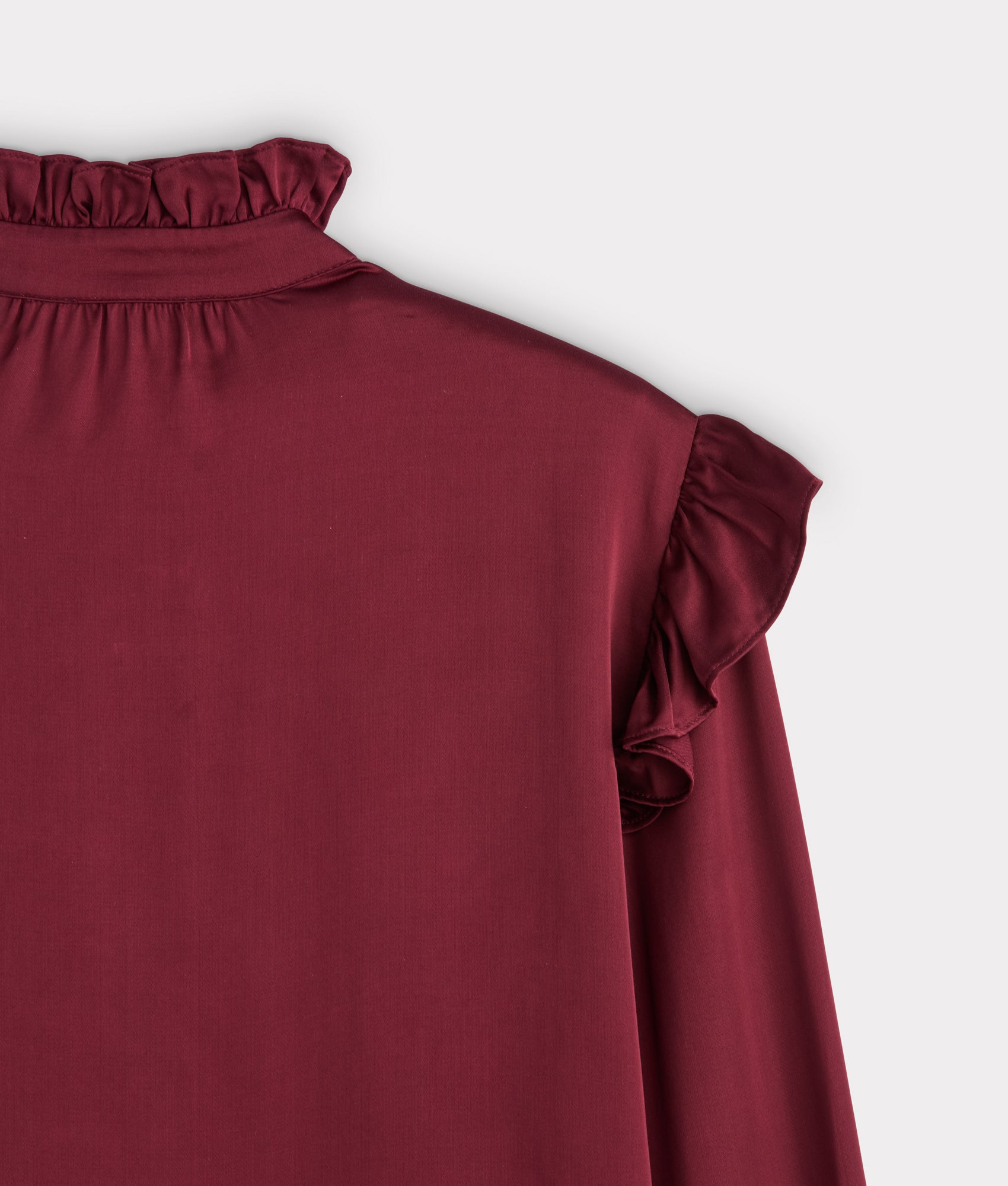 Lourdes Blouse :: Black Cherry - Image 8