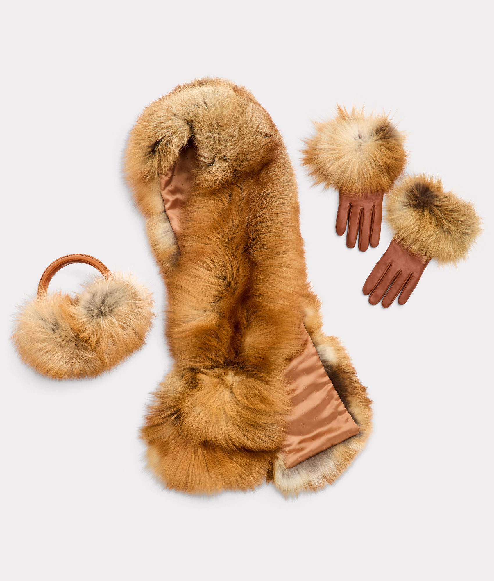 Pelliccia Gloves :: Cognac - Image 2