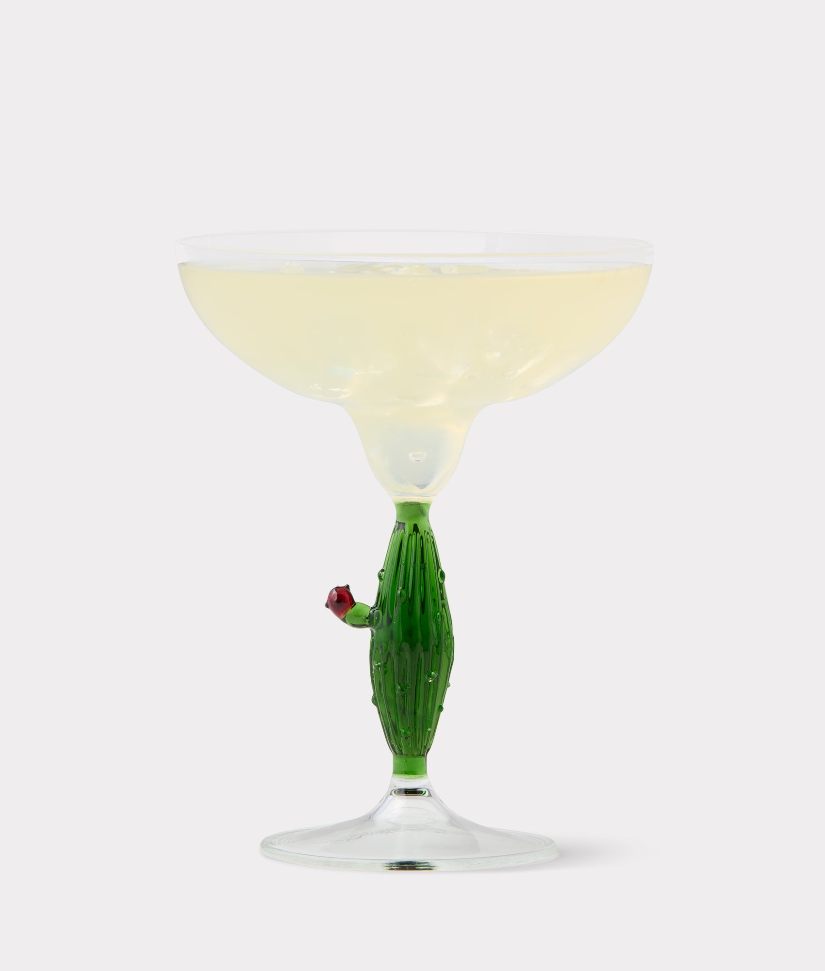 Cactus Margarita Glasses - Set of Four :: Green