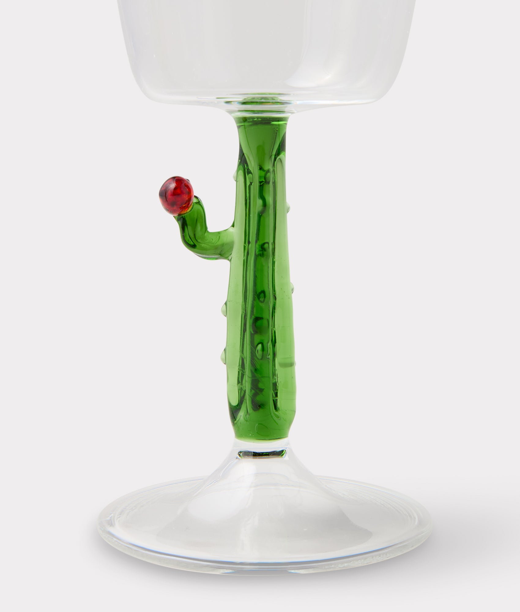 Cactus Water / Wine Glasses - Set of Four :: Green - Image 3