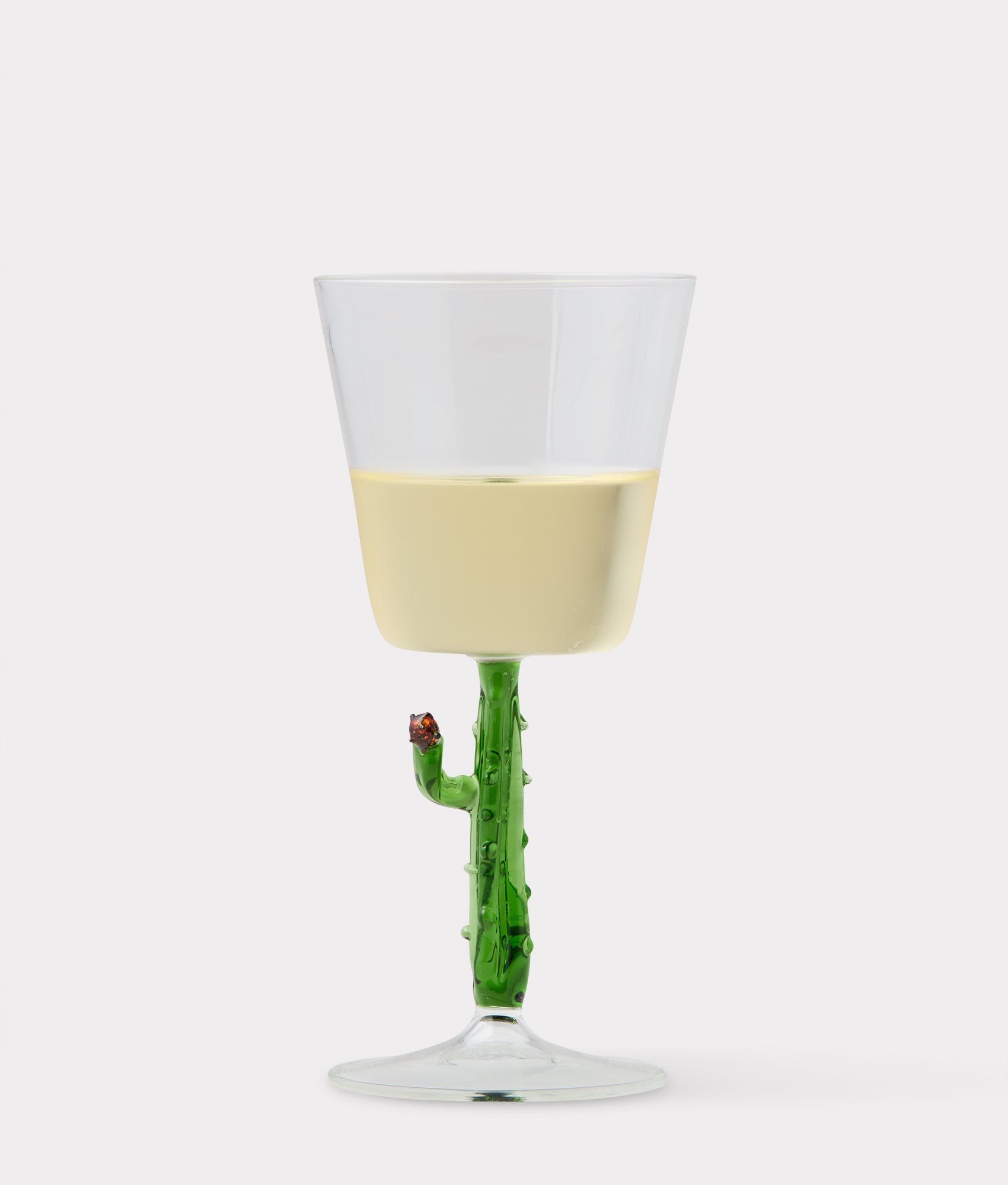 Cactus Water / Wine Glasses - Set of Four :: Green - Image 2