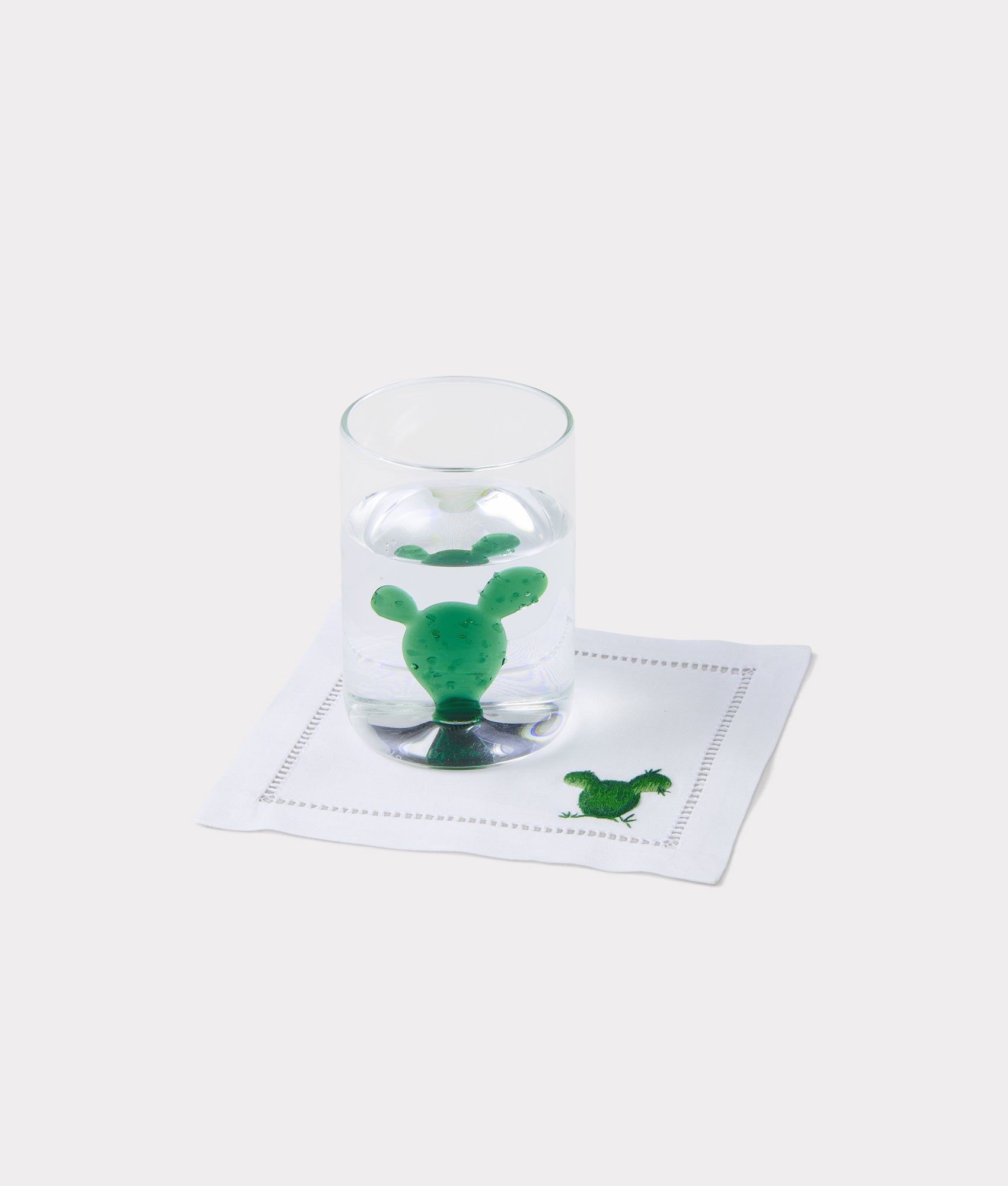 Cactus Drinking Glasses - Set of Four :: Green - Image 7