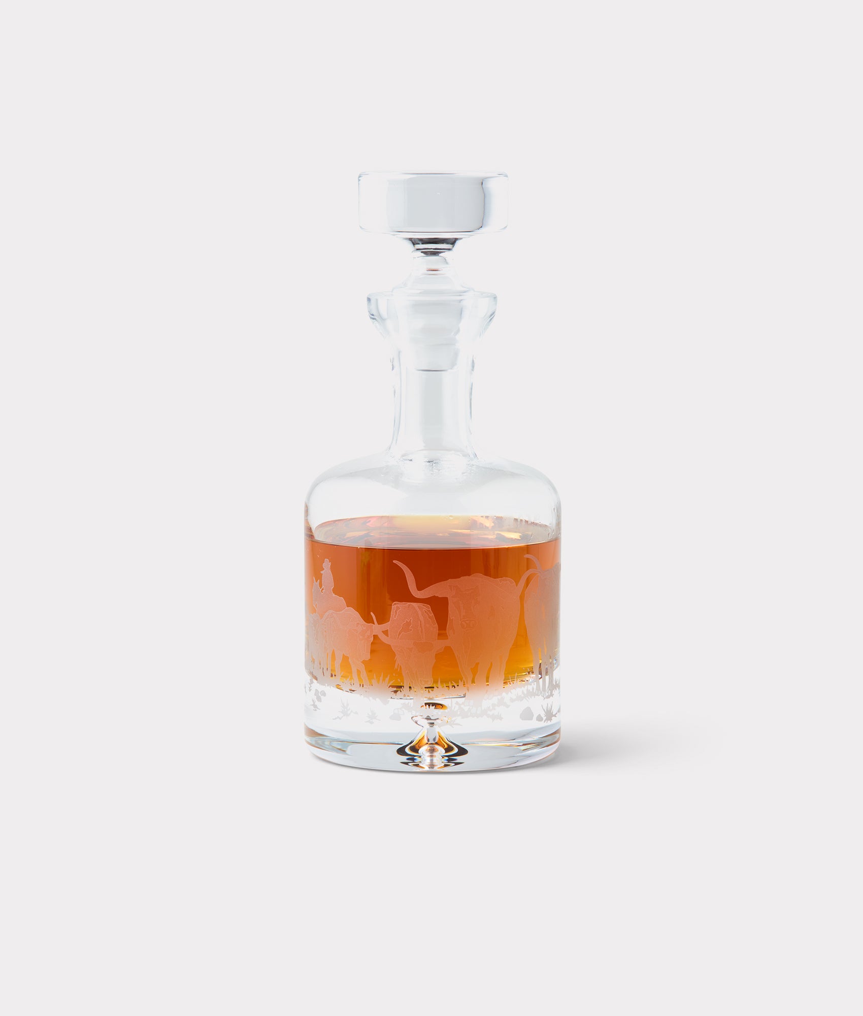 Stampede Decanter :: Crystal - Image 4