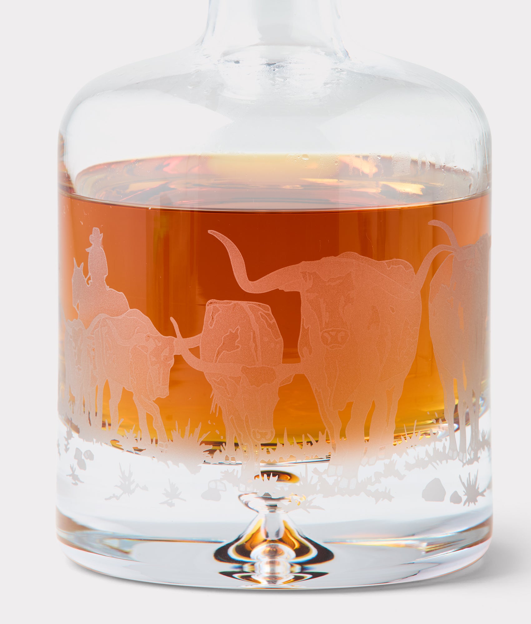 Stampede Decanter :: Crystal - Image 3