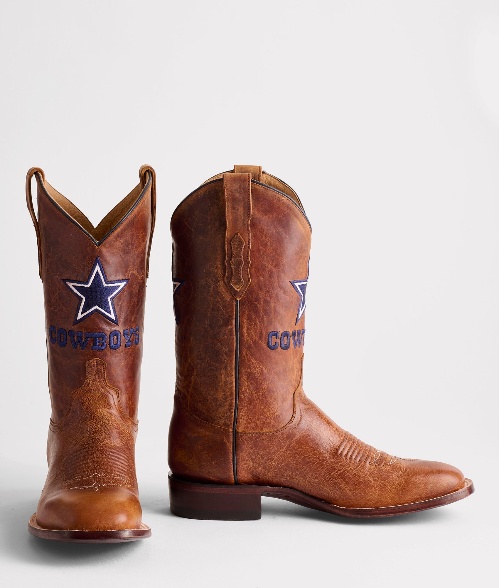 Men's Lucchese x Dallas Cowboys Victory :: Tan - Image 2