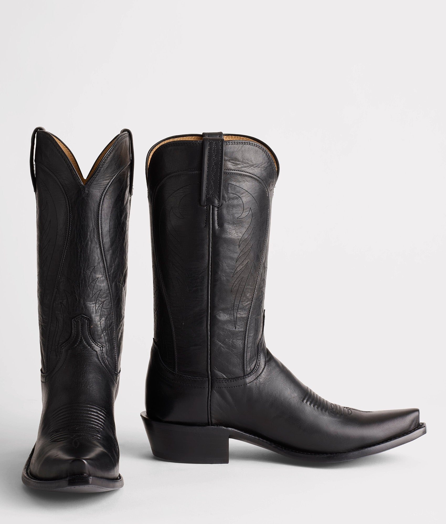 Bart :: Black + Cowhide - Image 2