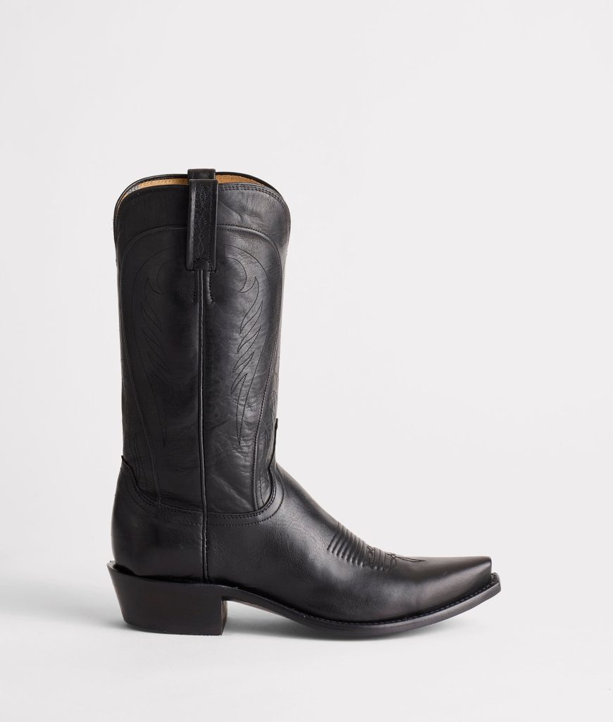Bart :: Black + Cowhide