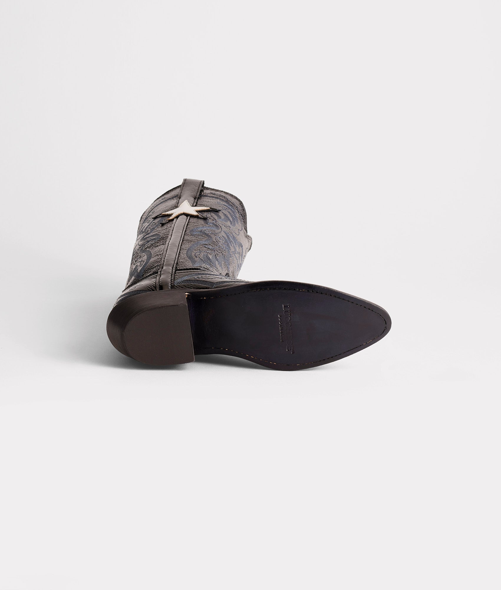 Gina :: Crinkle Patent Black - Image 7