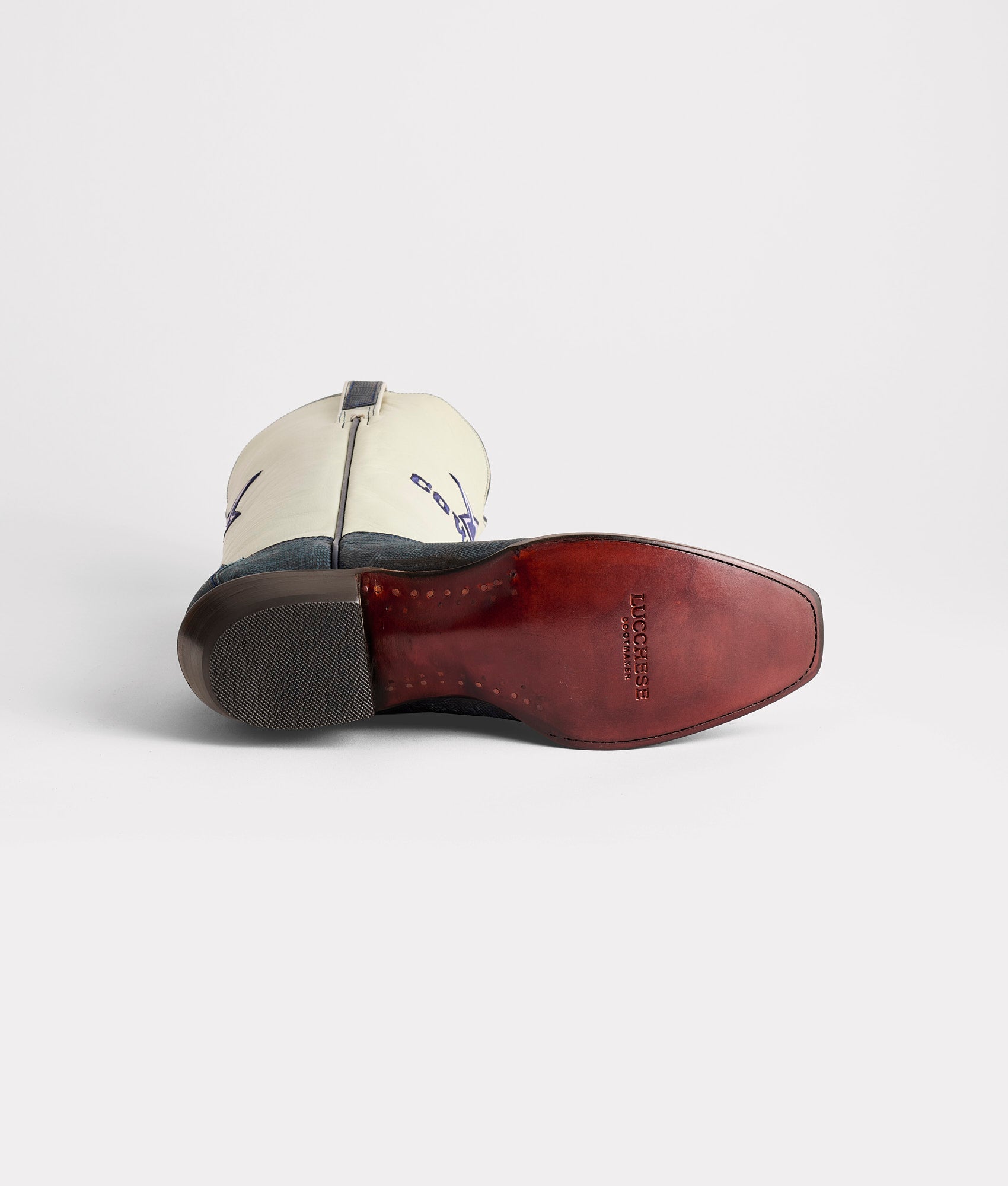 Men's Lucchese x Dallas Cowboys Legacy :: Navy - Image 8