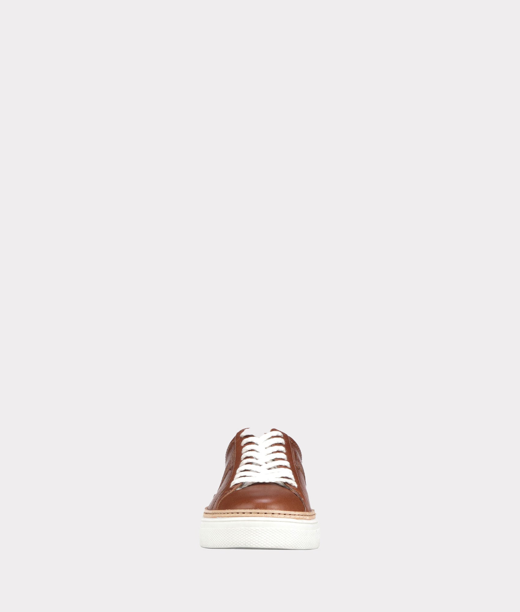 Double L lace Up Sneaker :: Whiskey - Image 3