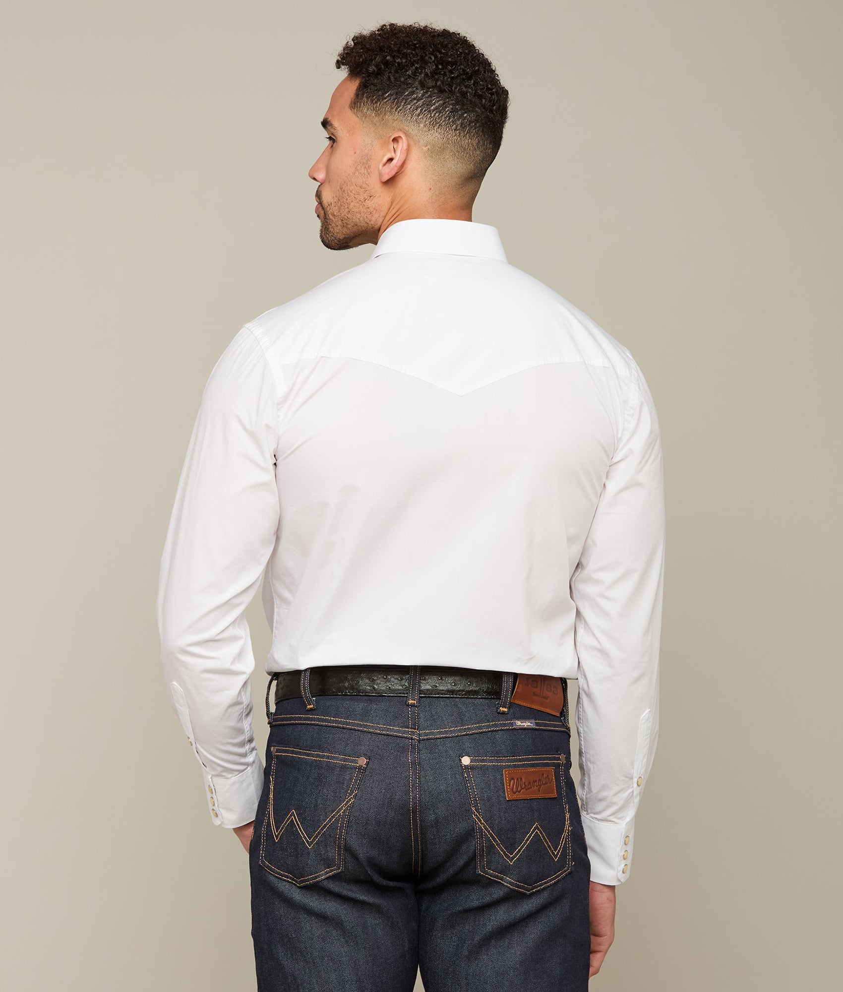 El Paso Cowboy Fit :: White - Image 5