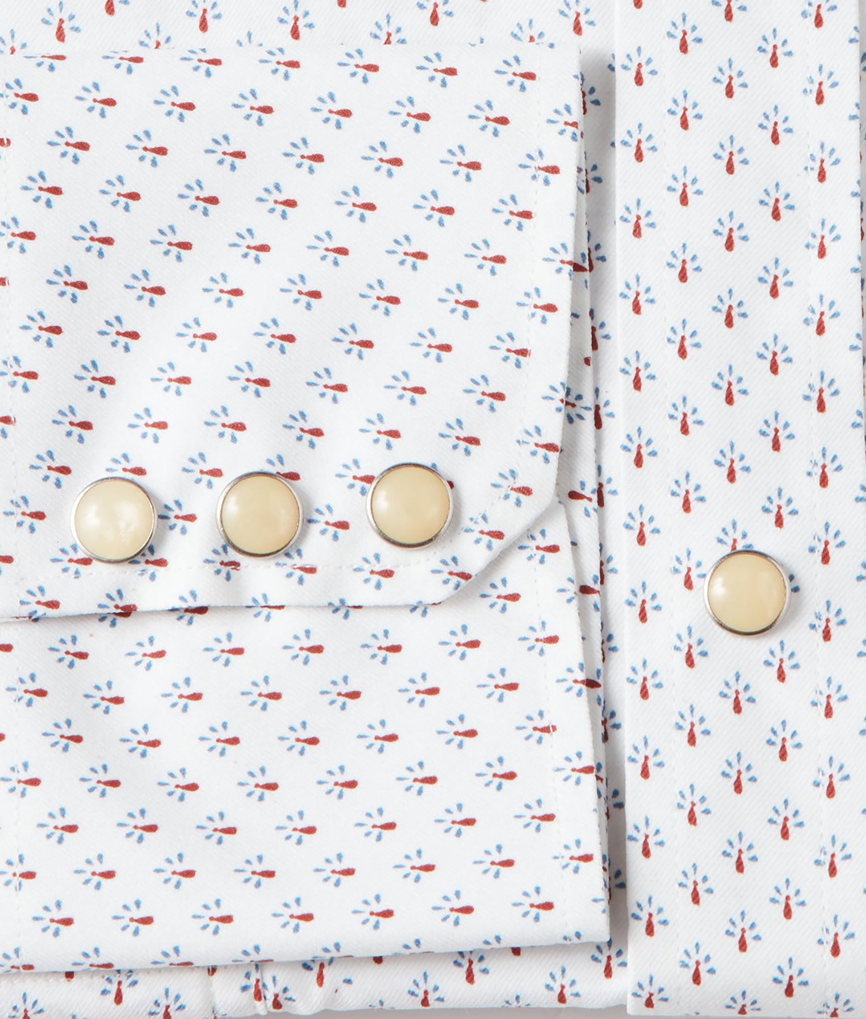 El Paso Cowboy Fit :: Blue-White With Navy Diamonds - Image 9