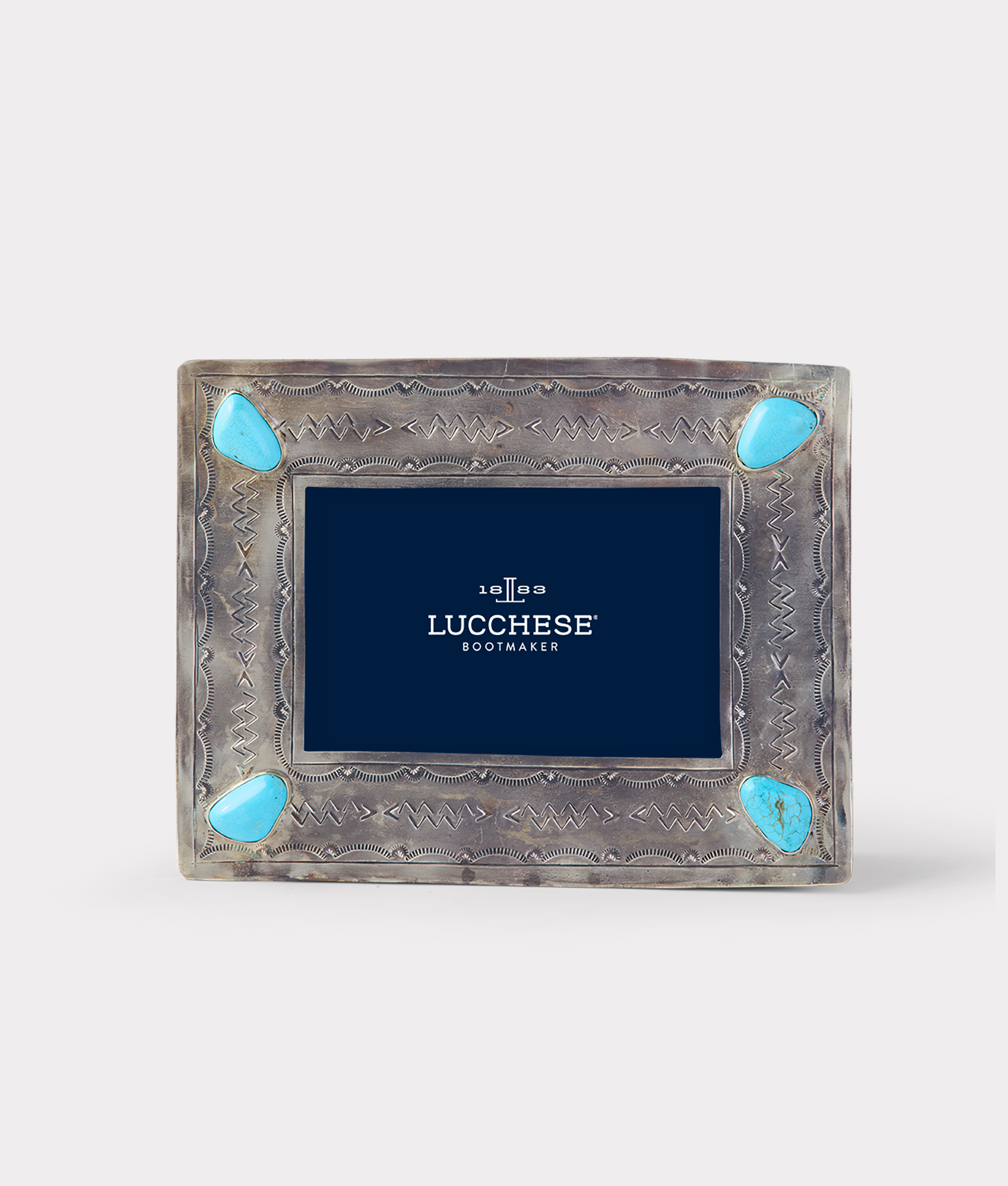 4 X 6 Southwestern Frame :: Silver - Image 2