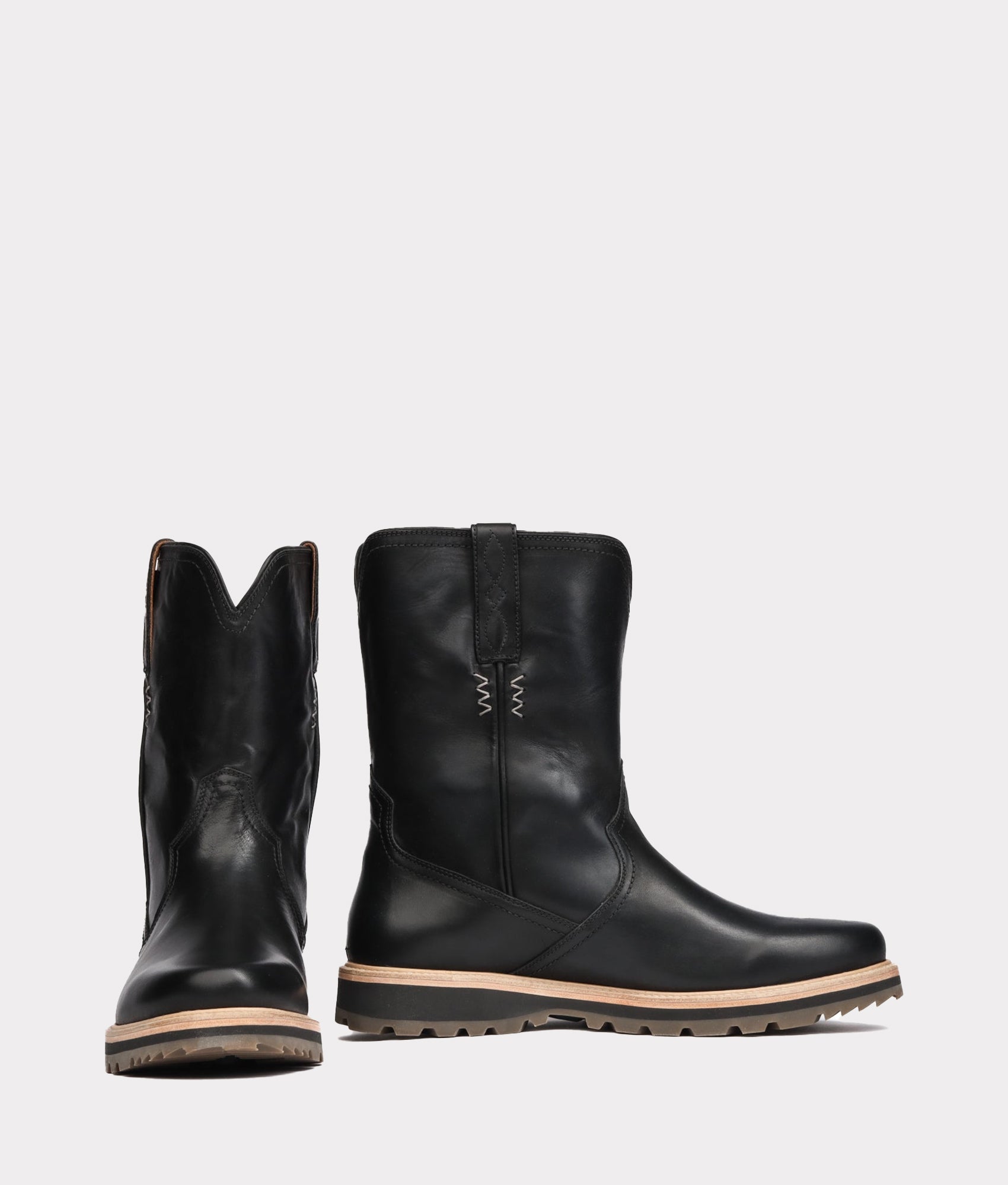 Ranger II Pull On Boot :: Black - Image 2